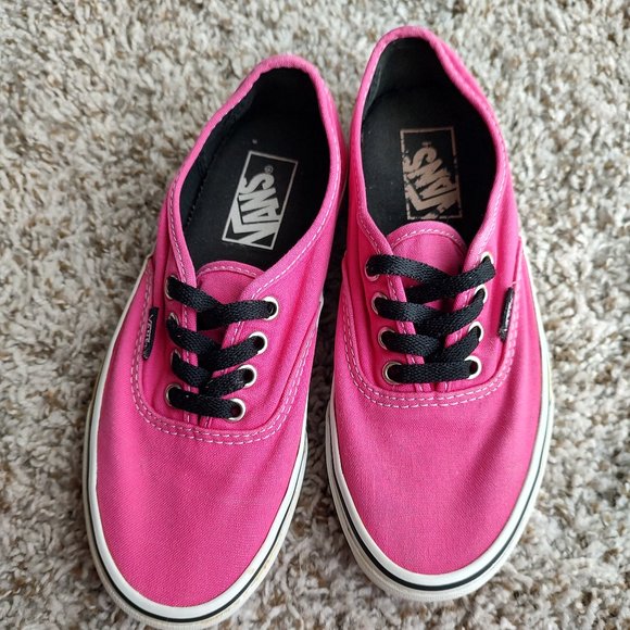 Pink Authentic Vans - Picture 3 of 12